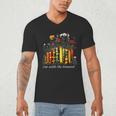 I'm With The Banned Banned Books Colorful Literary Fr Men's V-Neck T-Shirt