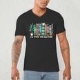 I'm With The Banned Books I Read Banned Books Lovers Men's V-Neck T-Shirt I'm With The Banned Books I Read Banned Books Lovers Men's V-Neck T-Shirt