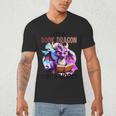 I'm A Book Dragon Not A Worm Men's V-Neck T-Shirt I'm A Book Dragon Not A Worm Men's V-Neck T-Shirt