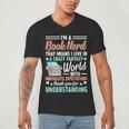 I'm a Book Nerd Bookworm Men's V-Neck T-Shirt