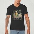 I'm Booked Tonight Floral Books Cozy Reading Graphic Men's V-Neck T-Shirt