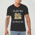 I'm Not Old Women Shirt Vintage Chic Floral Book Men's V-Neck T-Shirt I'm Not Old Women Shirt Vintage Chic Floral Book Men's V-Neck T-Shirt
