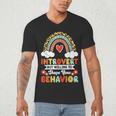 Introvert But Willing To Shape Your Behavior Men's V-Neck T-Shirt