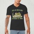 It's A Good Day To Read A Book Shirt Frog Reading Book Men's V-Neck T-Shirt It's A Good Day To Read A Book Shirt Frog Reading Book Men's V-Neck T-Shirt