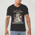 Just a Girl Who Loves Books And Dragons Book Dragon Lover Men's V-Neck T-Shirt