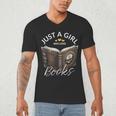 Just A Girl Who Loves Books Witchcraft Spell Book Halloween Men's V-Neck T-Shirt Just A Girl Who Loves Books Witchcraft Spell Book Halloween Men's V-Neck T-Shirt