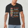 I Just Want To Read My Books Ignore All Of My Adult Problems Men's V-Neck T-Shirt