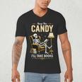 Keep The Candy I'Ll Take Books Halloween Men's V-Neck T-Shirt