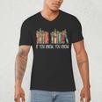 If You Know You Know 6 7 Reading Books Christmas 67 Meme Men's V-Neck T-Shirt