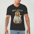LDS Book Of Mormon Meme Helaman 6 Men's V-Neck T-Shirt LDS Book Of Mormon Meme Helaman 6 Men's V-Neck T-Shirt