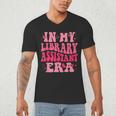 Librarian Assistant Shirt Books Reader Library Assistant Men's V-Neck T-Shirt