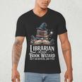 Librarian Because Book Wizard Isn't An Official Job Title Men's V-Neck T-Shirt Librarian Because Book Wizard Isn't An Official Job Title Men's V-Neck T-Shirt