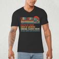 Librarian Definition Book Lover Library Workers Day Men's V-Neck T-Shirt