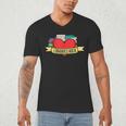 Librarian Library Assistant Libraries Rock Book Lover Men's V-Neck T-Shirt