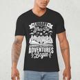 Library Where The Adventures Begin Librarian Book Readers Men's V-Neck T-Shirt