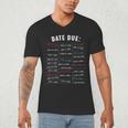 Library Due Date Stamp Card Librarian Book Reading Vintage Men's V-Neck T-Shirt Library Due Date Stamp Card Librarian Book Reading Vintage Men's V-Neck T-Shirt