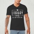 Library Mode All Day Every Day Book Lover Men's V-Neck T-Shirt