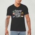 Literacy And Justice For All Protect Libraries Banned Books Men's V-Neck T-Shirt