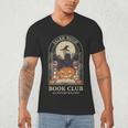 Literary Salem Witch Book Club All Witches Welcome Men's V-Neck T-Shirt Literary Salem Witch Book Club All Witches Welcome Men's V-Neck T-Shirt