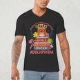 Literature Abibliophobia Book Reader Men's V-Neck T-Shirt Literature Abibliophobia Book Reader Men's V-Neck T-Shirt