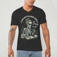 I Look Better Bent Over A Book Men's V-Neck T-Shirt I Look Better Bent Over A Book Men's V-Neck T-Shirt