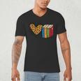 Love Reading Book Librarian Across America Men Women Kids Men's V-Neck T-Shirt Love Reading Book Librarian Across America Men Women Kids Men's V-Neck T-Shirt