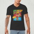 Lucha Libre Comic Book Mexican Wrestling Cartoon Wrestler Men's V-Neck T-Shirt Lucha Libre Comic Book Mexican Wrestling Cartoon Wrestler Men's V-Neck T-Shirt