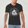I Like Them Thick And Spicy Smut Book Reader Men's V-Neck T-Shirt