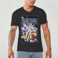 Marvel Universe Classic Dazzler Light Power Comic Book Cover Men's V-Neck T-Shirt