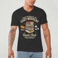 Mystery Book Reader Member Of The Cozy Mystery Book Club Men's V-Neck T-Shirt Mystery Book Reader Member Of The Cozy Mystery Book Club Men's V-Neck T-Shirt
