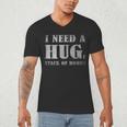 I Need a Huge Stack Of Books Book Lover Reading Quote Men's V-Neck T-Shirt