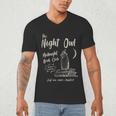 Night Owl Book Club Bookish Book Lover Tee Men's V-Neck T-Shirt Night Owl Book Club Bookish Book Lover Tee Men's V-Neck T-Shirt