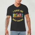 I Have No Shelf Control Librarian Books Reader Library Book Men's V-Neck T-Shirt