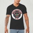 North Pole Book Club Shirt Candy Cane Christmas Men's V-Neck T-Shirt North Pole Book Club Shirt Candy Cane Christmas Men's V-Neck T-Shirt