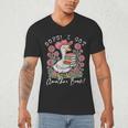 Oops I Got Another Book Goose Reading Humor Men's V-Neck T-Shirt Oops I Got Another Book Goose Reading Humor Men's V-Neck T-Shirt
