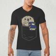 Otter Cute Read Reading Book Librarian Across America Kids Men's V-Neck T-Shirt