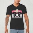 Published Author Ask Me About My Book Men's V-Neck T-Shirt