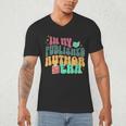 In My Published Author Era Cute Book Lover Writer Retro Tee Men's V-Neck T-Shirt
