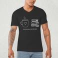 There Is No Such Thing As Too Many Books Bibliophile Men's V-Neck T-Shirt