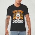 Read More Books Booooks Ghost Pumpkin Cute Teacher Halloween Men's V-Neck T-Shirt Read More Books Booooks Ghost Pumpkin Cute Teacher Halloween Men's V-Neck T-Shirt