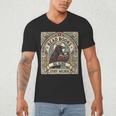 Read Books Be Kind Stay Weird Raven Tarot Reading Coffee Men's V-Neck T-Shirt