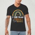 I Still Read Children's Books Rainbow Men's V-Neck T-Shirt I Still Read Children's Books Rainbow Men's V-Neck T-Shirt
