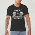 I Read Reading Book Librarian Across America Men Women Kids Men's V-Neck T-Shirt