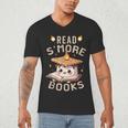 Read S'More Book Marshmallow Book Reading Lover Men's V-Neck T-Shirt Read S'More Book Marshmallow Book Reading Lover Men's V-Neck T-Shirt