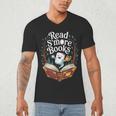 Read S'More Books Camping Outdoors Travel Campfire Men's V-Neck T-Shirt Read S'More Books Camping Outdoors Travel Campfire Men's V-Neck T-Shirt