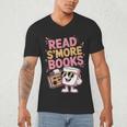 Read S'More Books Camping Outdoors Travel Campfire Smores Men's V-Neck T-Shirt Read S'More Books Camping Outdoors Travel Campfire Smores Men's V-Neck T-Shirt