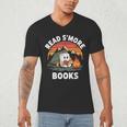 Read S'More Books Cute Campfire Reading Book Lovers Men's V-Neck T-Shirt Read S'More Books Cute Campfire Reading Book Lovers Men's V-Neck T-Shirt