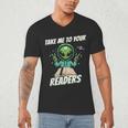 Take Me To Your Readers Across America Read More Books Men's V-Neck T-Shirt Take Me To Your Readers Across America Read More Books Men's V-Neck T-Shirt