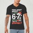 Reading 67 Meme English Teacher Christmas Book Lover Men's V-Neck T-Shirt
