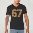 Reading 67 Six Seven Meme Teacher Book Lover Bookshelf Men's V-Neck T-Shirt Reading 67 Six Seven Meme Teacher Book Lover Bookshelf Men's V-Neck T-Shirt